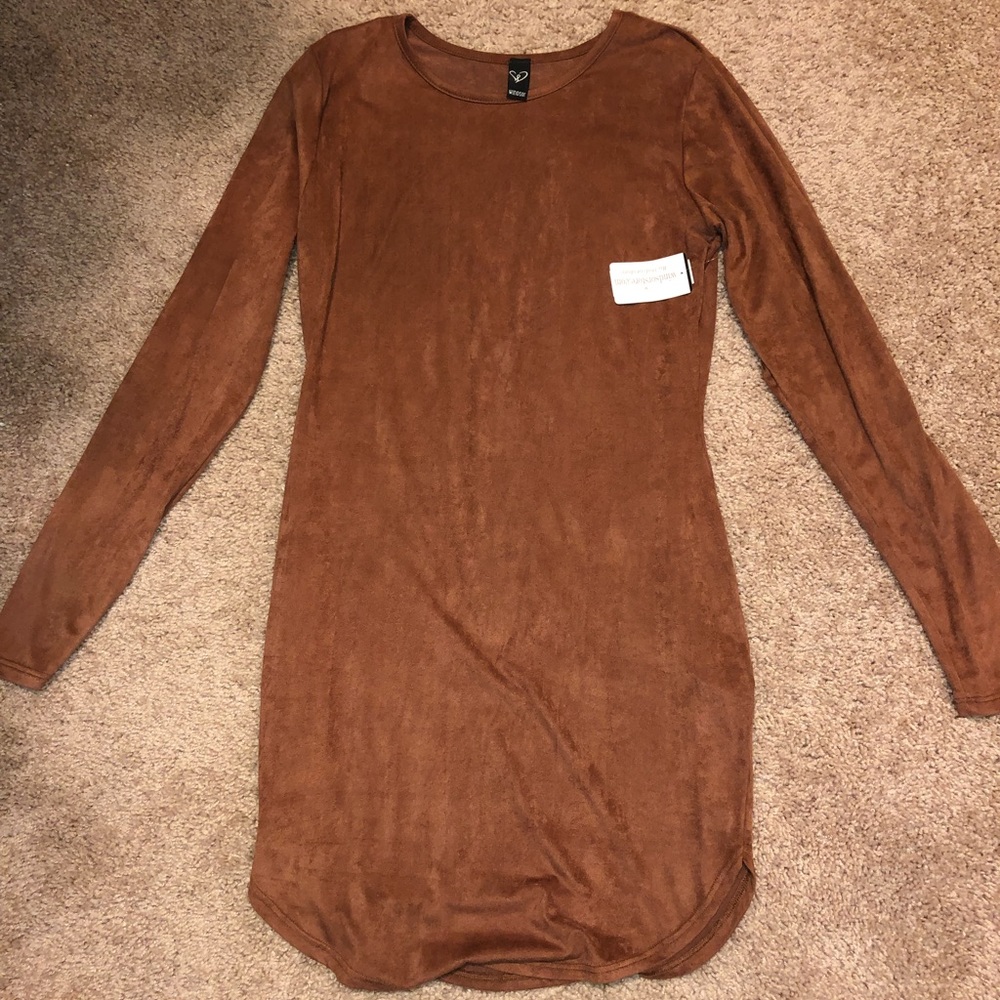 Windsor Faux Suede Mini Dress